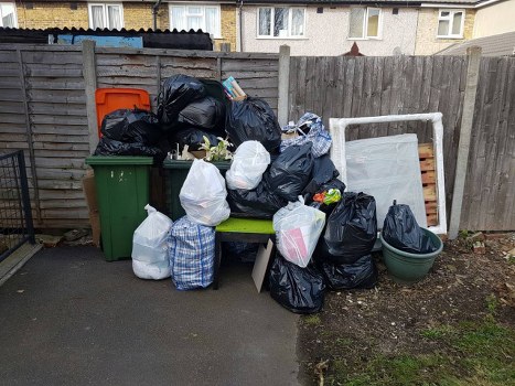 Business waste management process in Lewisham office