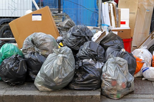 Equipment used for waste clearance in Lewisham